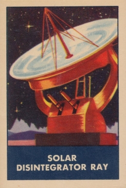 1953 Ralston Purina Space Patrol Solar Disintegrator Ray #31 Non-Sports Card