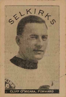 1923 Crescent Selkirks Cliff O'Meara #1 Hockey Card