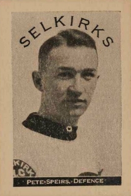1923 Crescent Selkirks Pete Speirs #3 Hockey Card