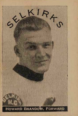 1923 Crescent Selkirks Howard Brandow #4 Hockey Card