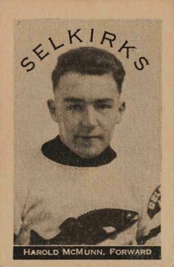 1923 Crescent Selkirks Harold McMunn #13 Hockey Card