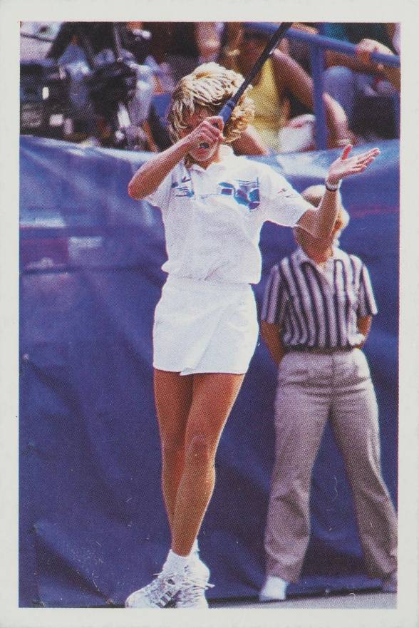 1987 A Question Of Sport UK Steffi Graf # Other Sports Card