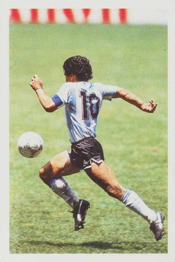 1987 A Question Of Sport UK Diego Maradona # Other Sports Card