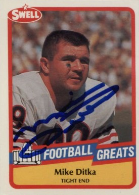 1989 Swell Greats Mike Ditka #144 Football Card