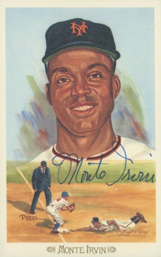 1989 Perez-Steele Celebration Postcard Monte Irvin #19 Baseball Card