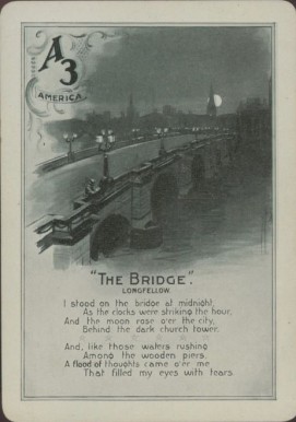 1898 Fireside Game Card The Bridge #A3 Non-Sports Card