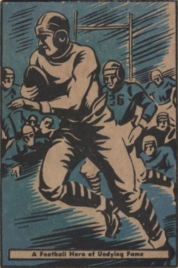 1937 Doughnut Corp. of America Thrilling Moments  Red Grange # Football Card