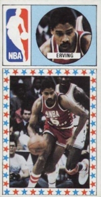 1986 Merchante Spanish Julius Erving #168 Basketball Card