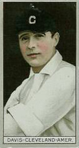 1912 Brown Backgrounds Broadleaf Harry Davis #41 Baseball Card