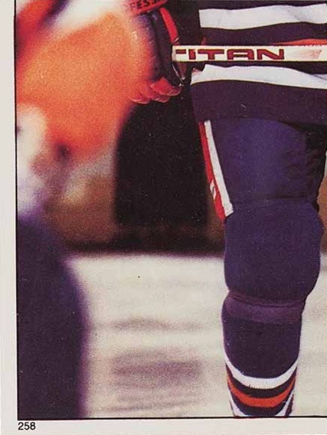 1982 Topps Stickers Wayne Gretzky #258 Hockey Card