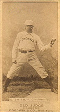 1887 Old Judge E. Smith, P. Cincinnati #423-3b Baseball Card