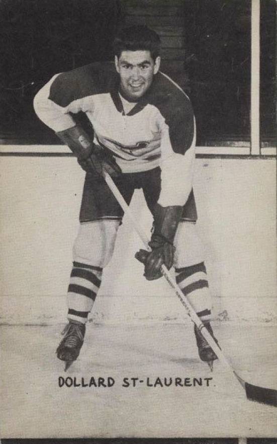1948 Exhibits Dollard St. Laurent # Hockey Card