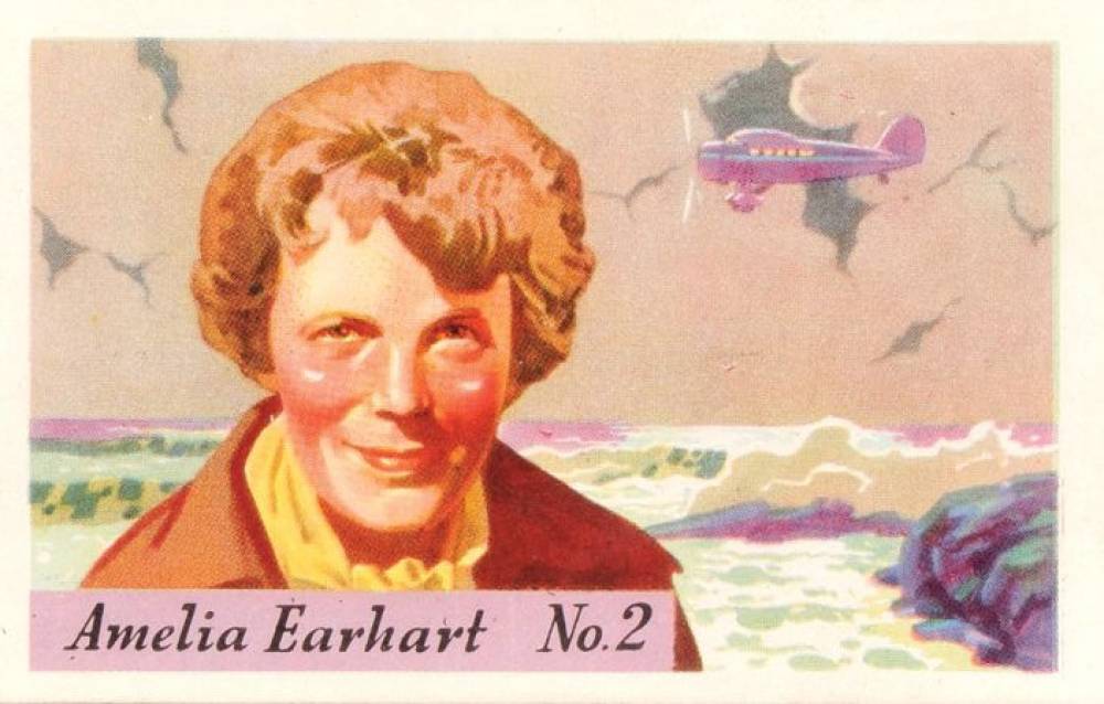 1936 Heinz Famous Aviators-1st Series Amelia Earhart #2 Non-Sports Card