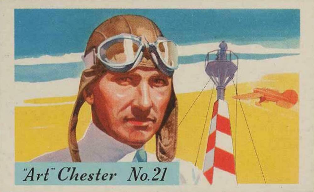 1936 Heinz Famous Aviators-1st Series Art Chester #21 Non-Sports Card