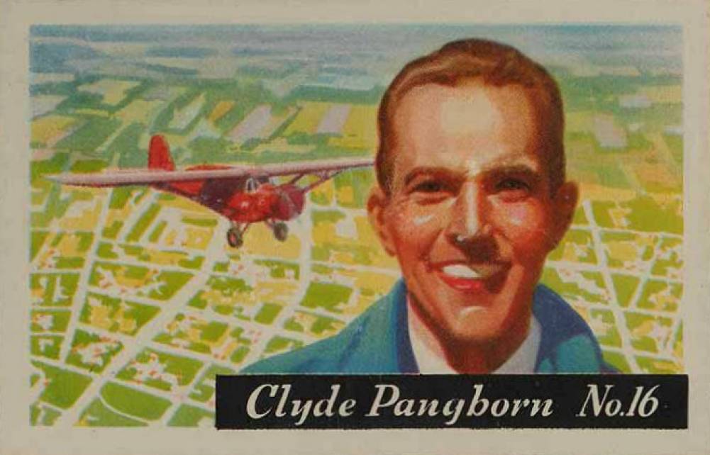 1936 Heinz Famous Aviators-1st Series Clyde Pangborn #16 Non-Sports Card