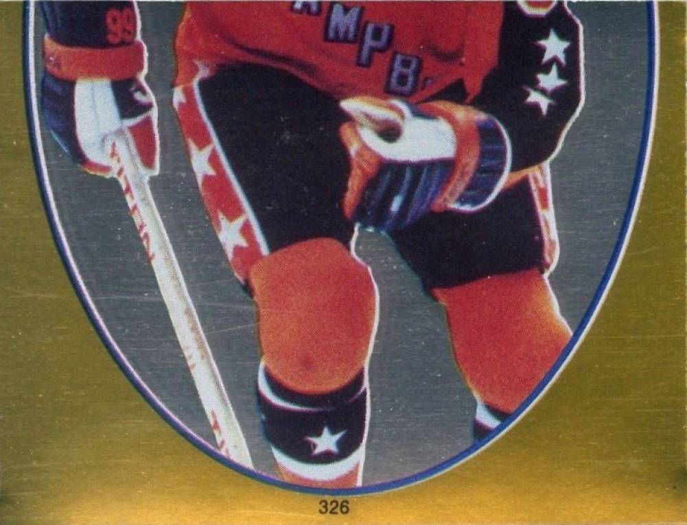 1983 Topps Stickers Wayne Gretzky #326 Hockey Card