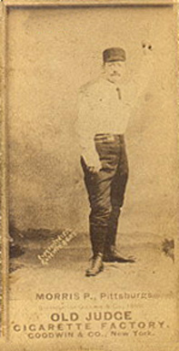 1887 Old Judge Morris, P., Pittsburgs #330-3b Baseball Card
