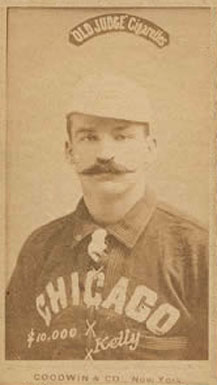 1887 Old Judge $10,000 Kelly #254-1a Baseball Card