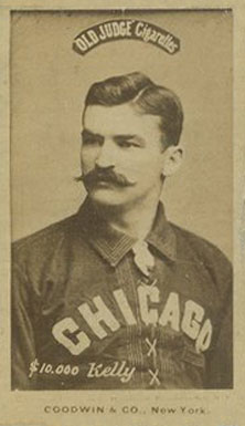 1887 Old Judge $10,000 Kelly #254-2a Baseball Card