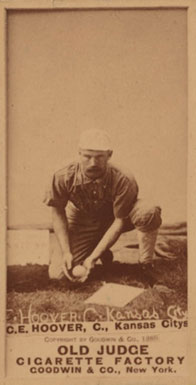 1887 Old Judge C.E. Hoover, C., Kansas Citys #232-2d Baseball Card