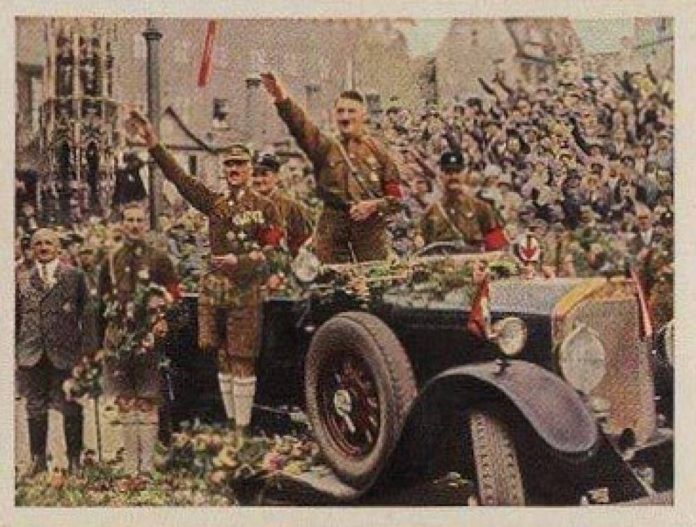 1933 Salem Cigaretten Kampf UM's Dritte Reich Adolf Hitler #32 Non-Sports Card