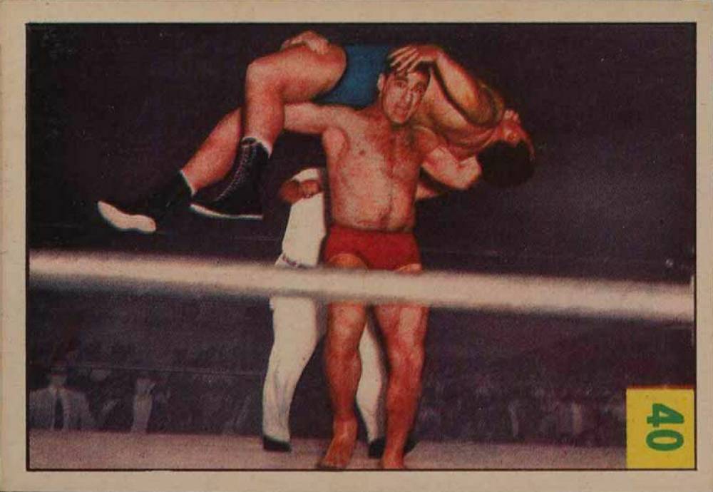 1955 Parkhurst Wrestling Argentina Rocca #40 Other Sports Card