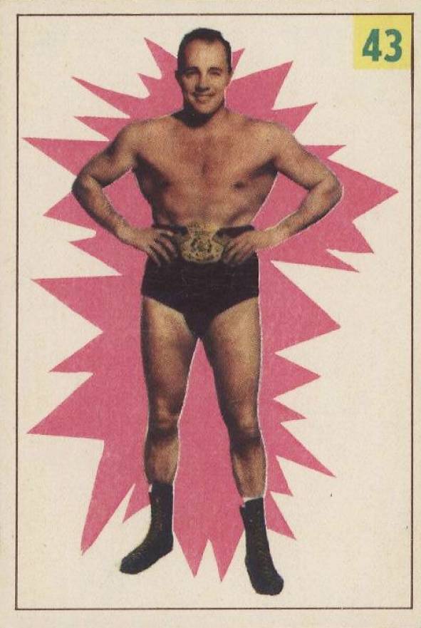 1955 Parkhurst Wrestling Verne Gagne #43 Other Sports Card