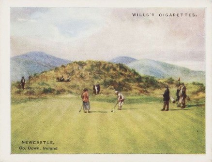 1924 W.D. & H.O. Wills Golfing Newcastle #13 Golf Card
