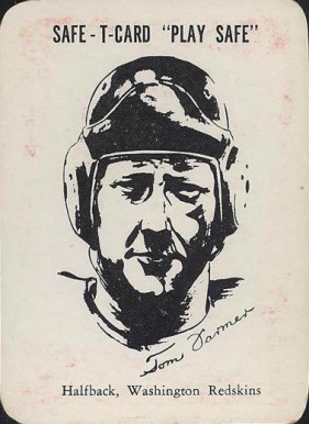 1948 Safe-T-Card Tom Farmer #24 Football Card