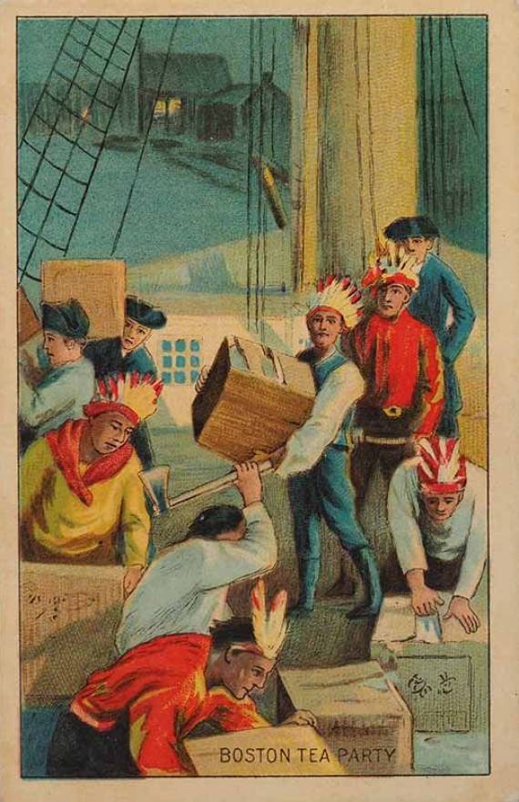 1910 Historical Event Boston Tea Party # Non-Sports Card