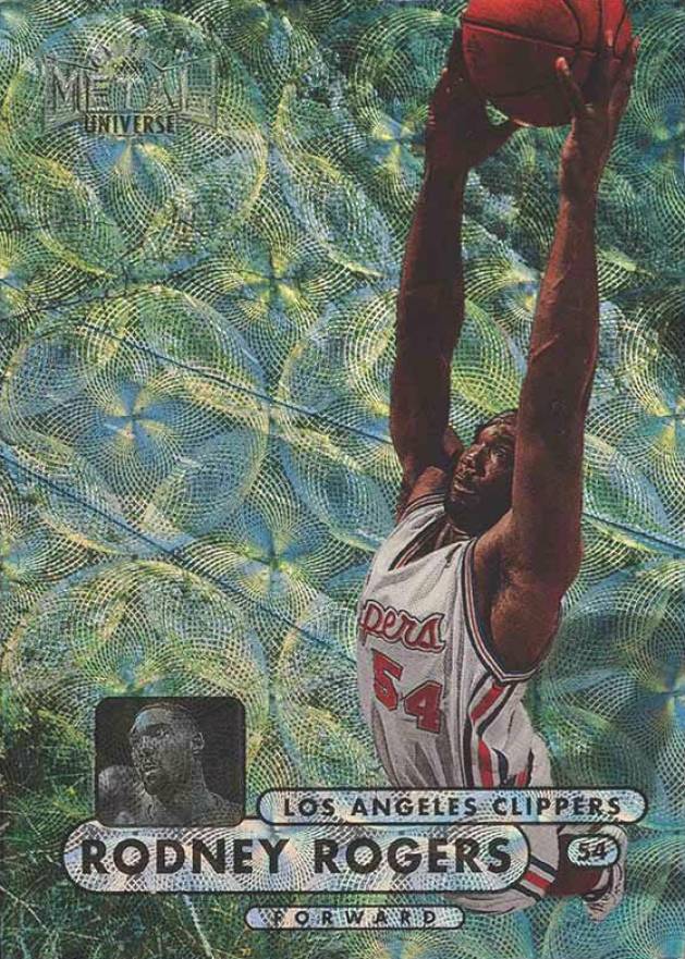 1997 Metal Universe Championship Rodney Rogers #94 Basketball Card