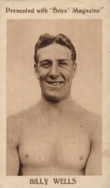 1922 Boys Magazine Boxers Billy Wells # Other Sports Card