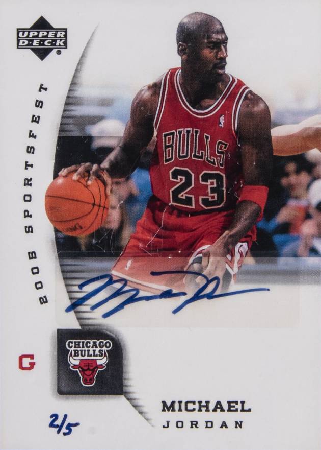 2005 Upper Deck Sportsfest Michael Jordan #NBA3 Basketball Card