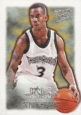 1996 Ultra Rising Stars Stephon Marbury #8 Basketball Card