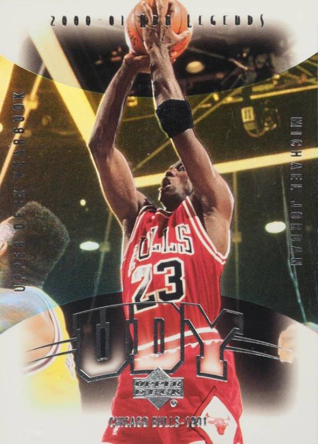 2000 Upper Deck Legends U.D. Yearbook Michael Jordan #Y1 Basketball Card