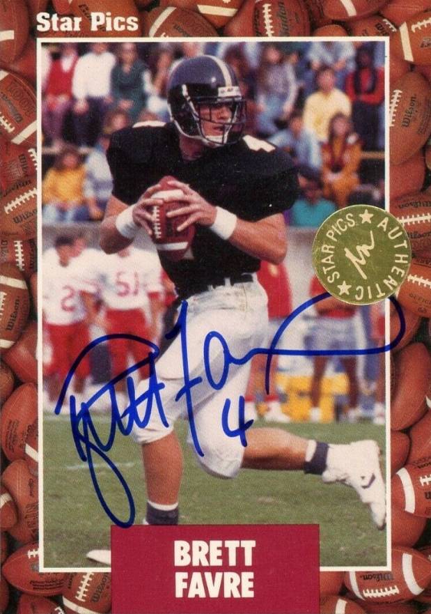 1991 Star Pics Brett Favre #65 Football Card