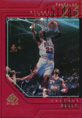 1997 SP Authentic Profiles Michael Jordan #P1 Basketball Card