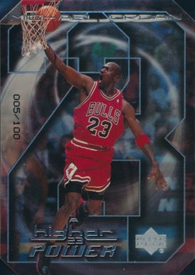 1999 Upper Deck MJ A Higher Power  Michael Jordan #MJ2 Basketball Card