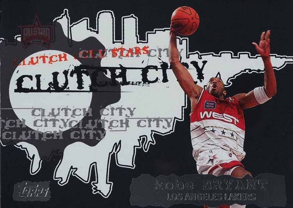 2006 Topps Clutch City Stars Kobe Bryant #CCS13 Basketball Card
