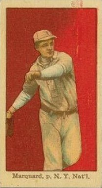 1915 American Caramel Marquard, p. New York Nat'l # Baseball Card