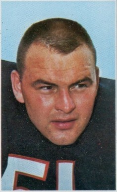 1969 Glendale Stamps Dick Butkus # Football Card