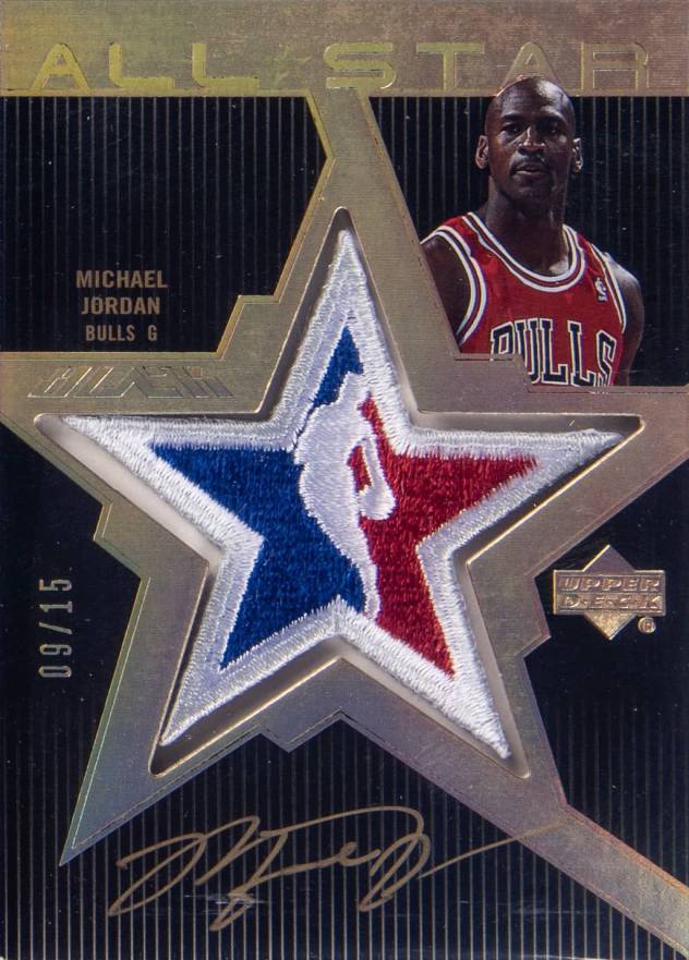 2007 Upper Deck Black All-Star Autographs Michael Jordan #MJ Basketball Card