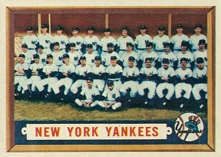 1957 Topps New York Yankees #97 Baseball Card