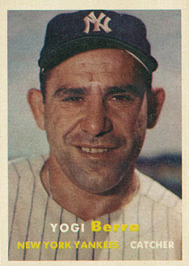 1957 Topps Yogi Berra #2 Baseball Card