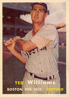 1957 Topps Ted Williams #1 Baseball Card