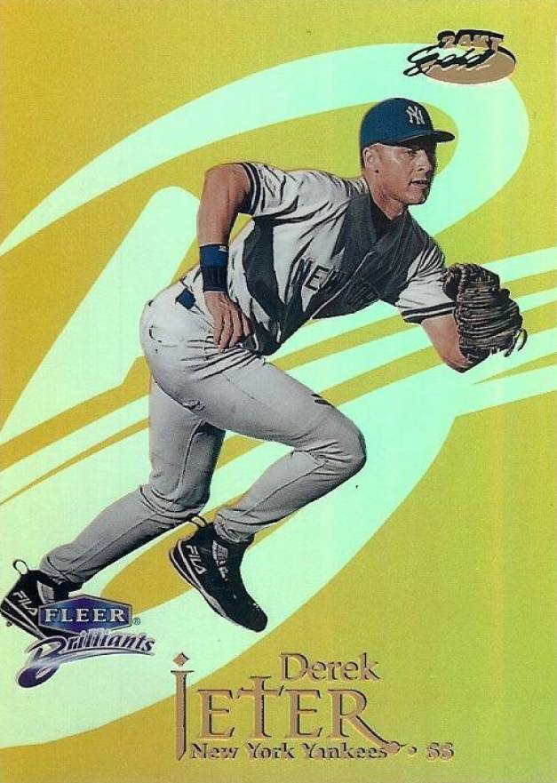 1999 Fleer Brilliants Derek Jeter #2TG Baseball Card
