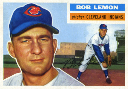 1956 Topps Bob Lemon #255 Baseball Card