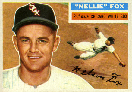 1956 Topps Nellie Fox #118 Baseball Card