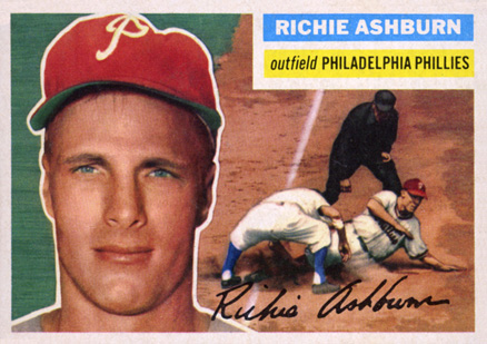 1956 Topps Richie Ashburn #120 Baseball Card