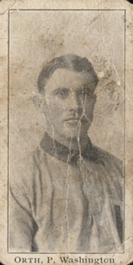 1903 Breisch-Williams (Type 1) !  Orth, P Washington #112 Baseball Card